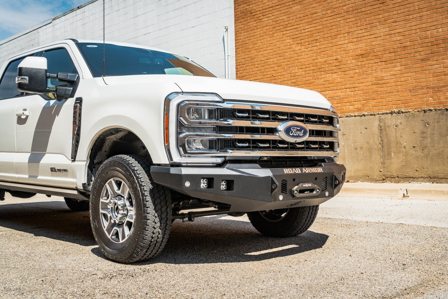 Road Armor Stealth Front Winch Bumper 2023-2026 Ford F-250 F-350 - 6232F0B