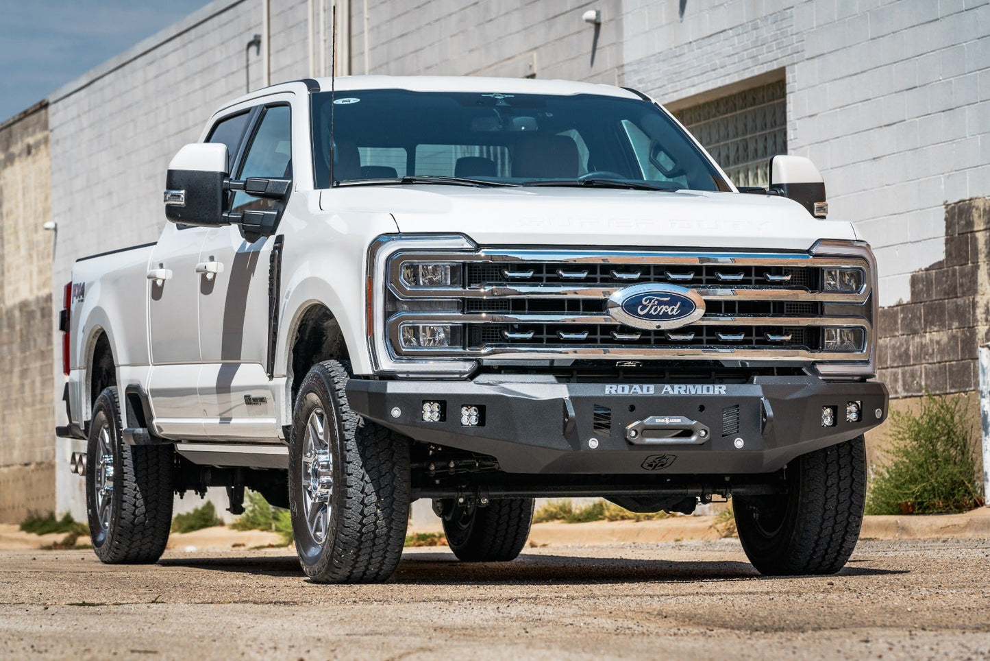 Road Armor Stealth Front Winch Bumper 2023-2026 Ford F-250 F-350 - 6232F0B