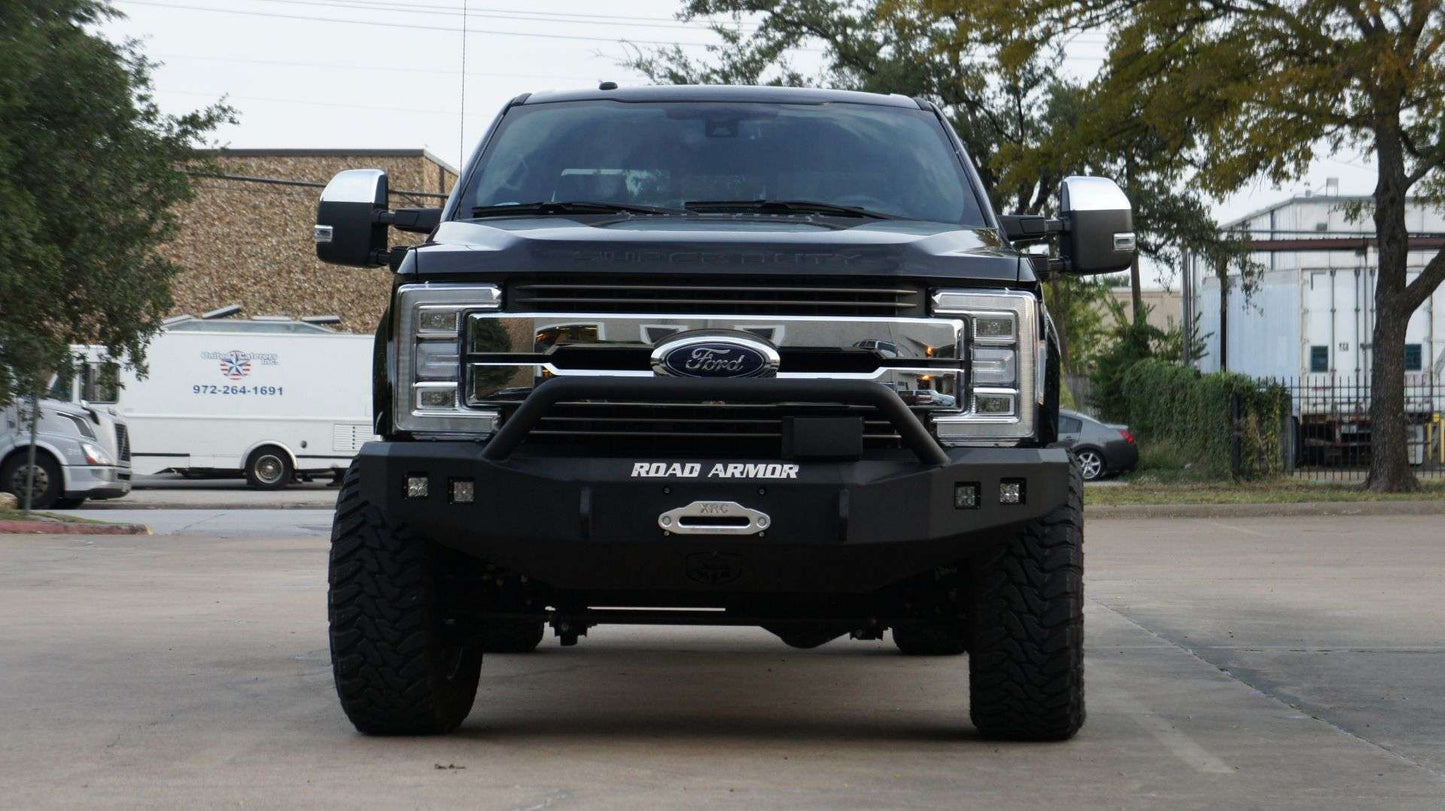 Road Armor Stealth Front Winch Bumper Pre-Runner Guard 2017-2022 Ford F-250 F-350 - 617F4B
