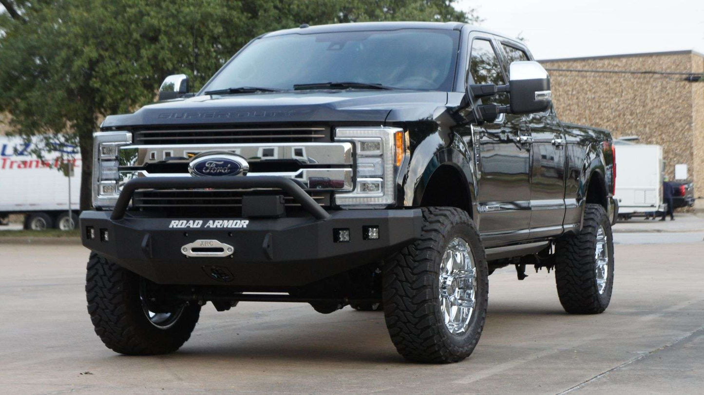 Road Armor Stealth Front Winch Bumper Pre-Runner Guard 2017-2022 Ford F-250 F-350 - 617F4B