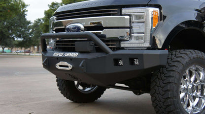 Road Armor Stealth Front Winch Bumper Pre-Runner Guard 2017-2022 Ford F-250 F-350 - 617F4B