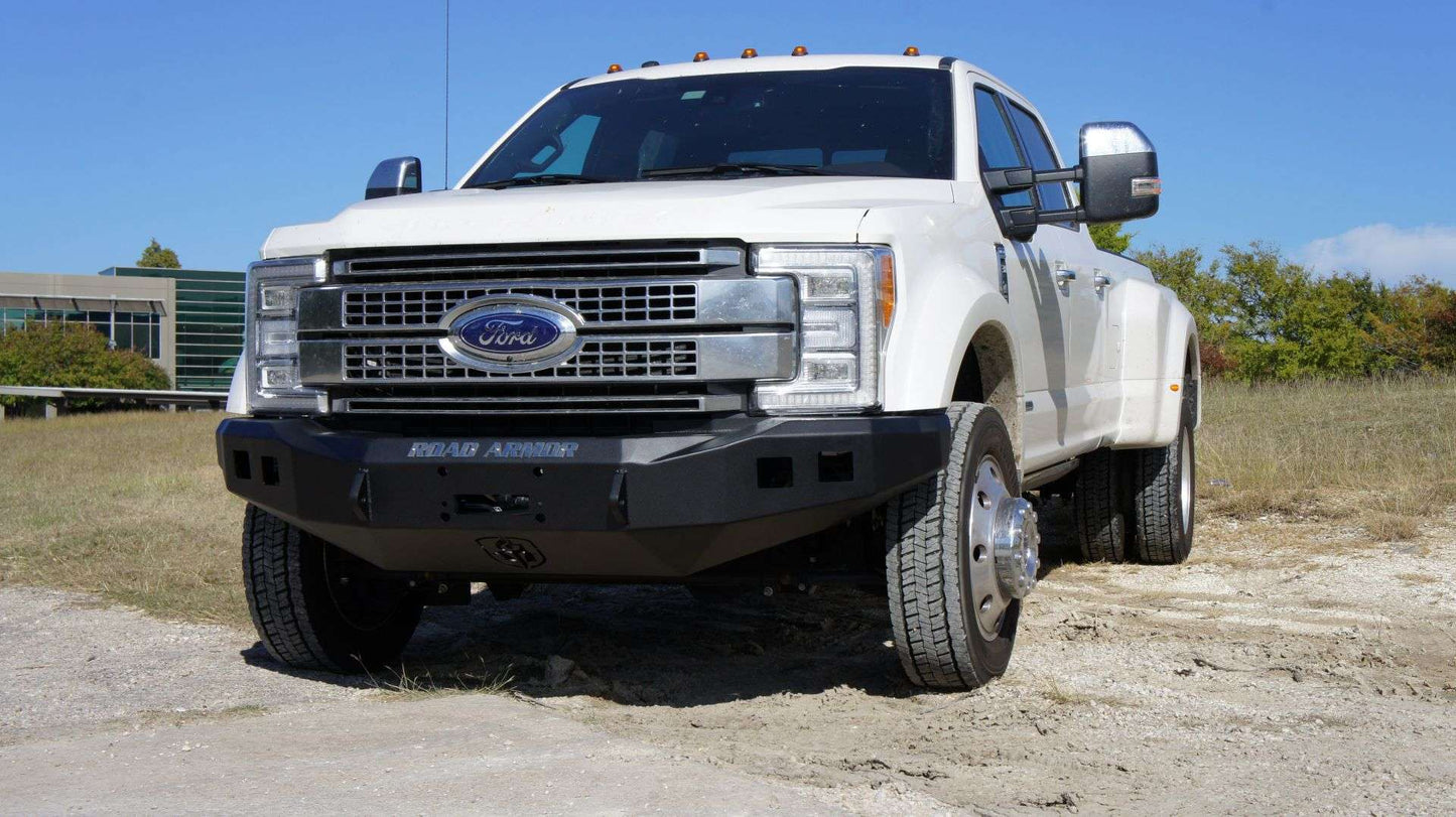 Road Armor Stealth Front Winch Bumper 2017-2022 Ford F-450 F-550 - 61740B