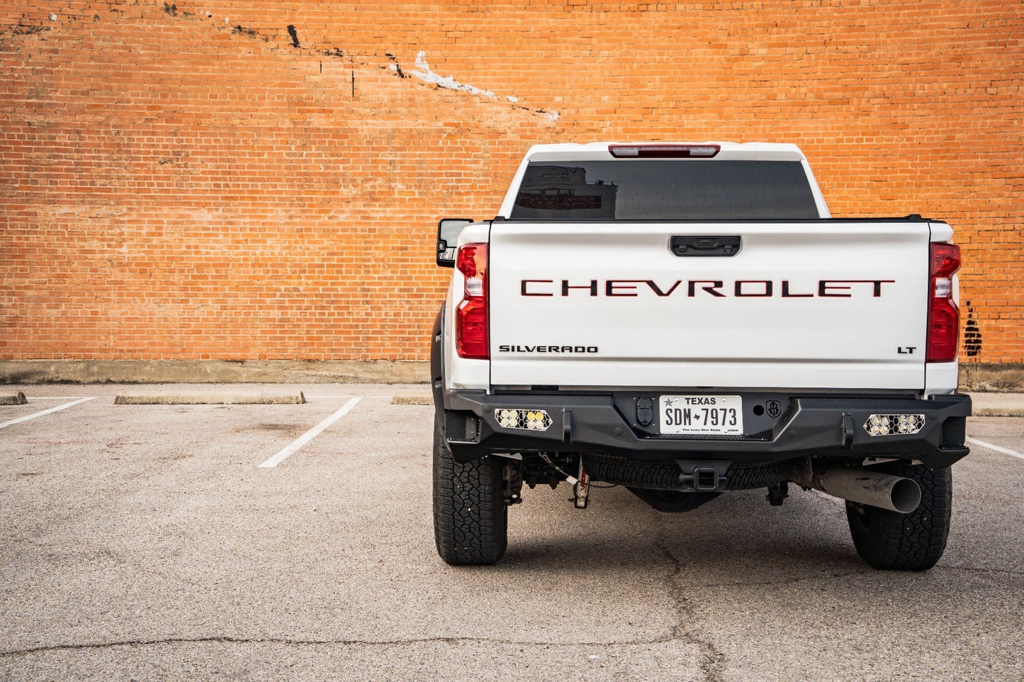 Road Armor Chevrolet and GMC 2500 3500 2020-2025 Evolution Rear Bumper - Road Armor - 3202ER0B