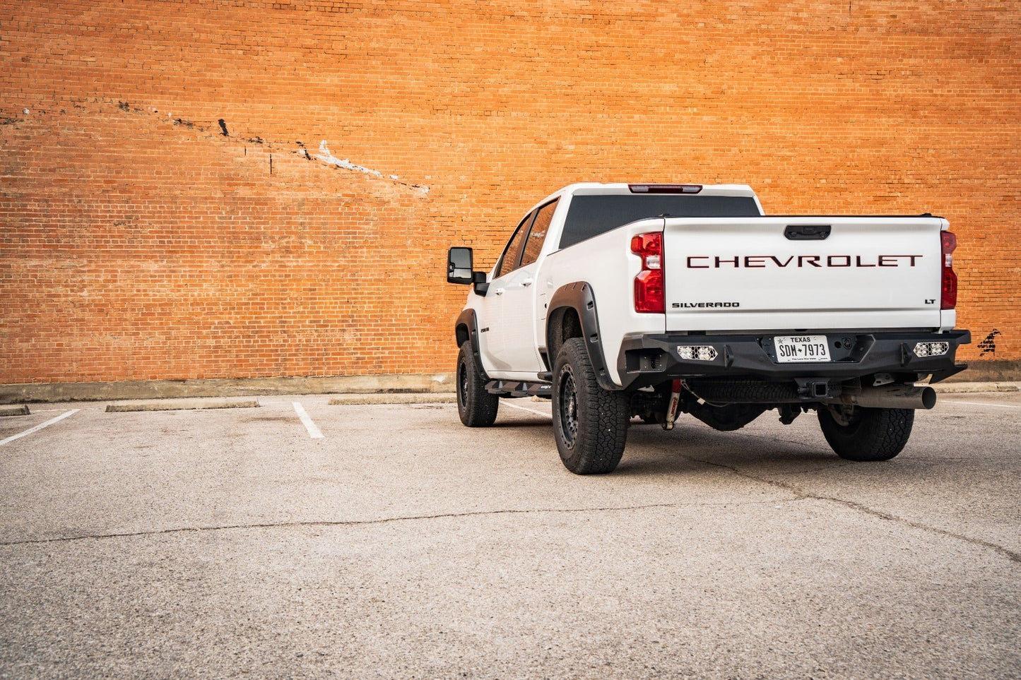 Road Armor Chevrolet and GMC 2500 3500 2020-2025 Evolution Rear Bumper - Road Armor - 3202ER0B