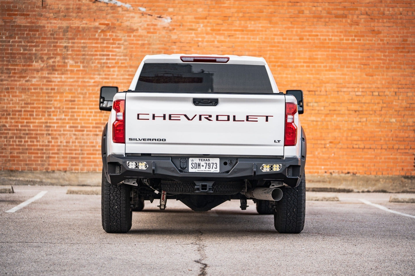 Road Armor Chevrolet and GMC 2500 3500 2020-2025 Evolution Rear Bumper - Road Armor - 3202ER0B