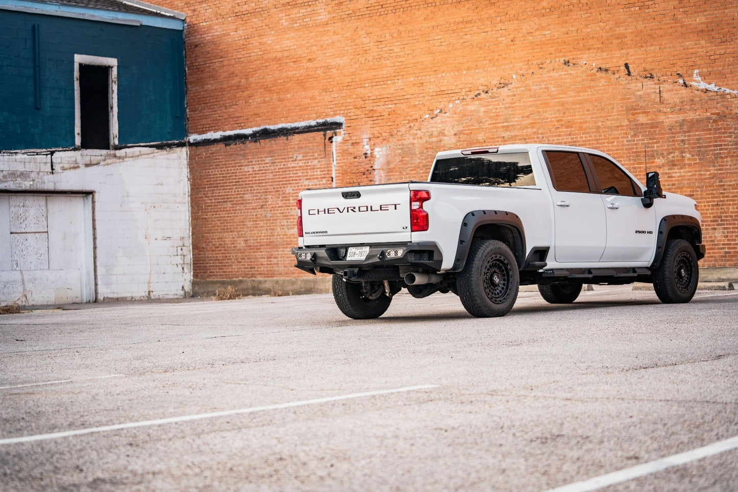 Road Armor Chevrolet and GMC 2500 3500 2020-2025 Evolution Rear Bumper - Road Armor - 3202ER0B