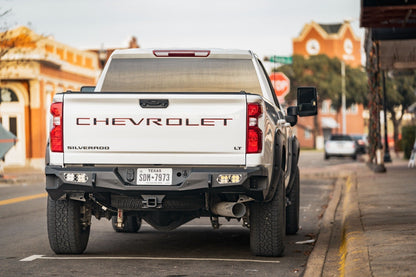 Road Armor Chevrolet and GMC 2500 3500 2020-2025 Evolution Rear Bumper - Road Armor - 3202ER0B