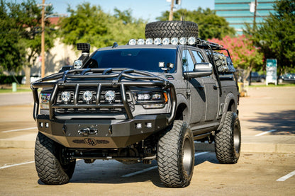 Road Armor Stealth Front Winch Bumper Titan II Guard - Intimidator 2019-2026 RAM 2500 3500 - 4192F6B