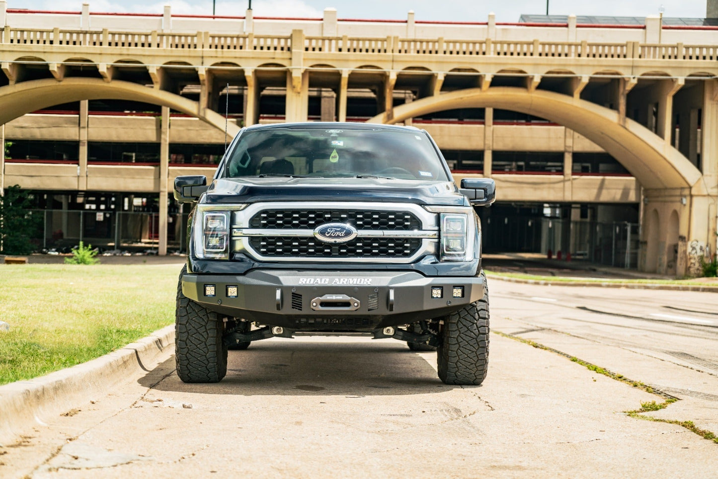 Road Armor Stealth Front Winch Bumper 2021-2023 Ford F-150 - 6211F0B