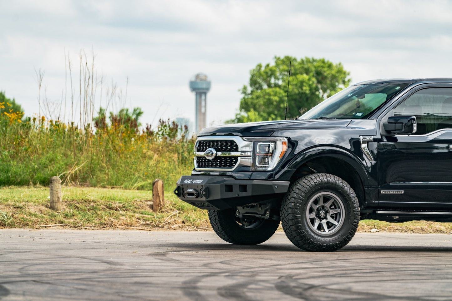 Road Armor Stealth Front Winch Bumper 2021-2023 Ford F-150 - 6211F0B