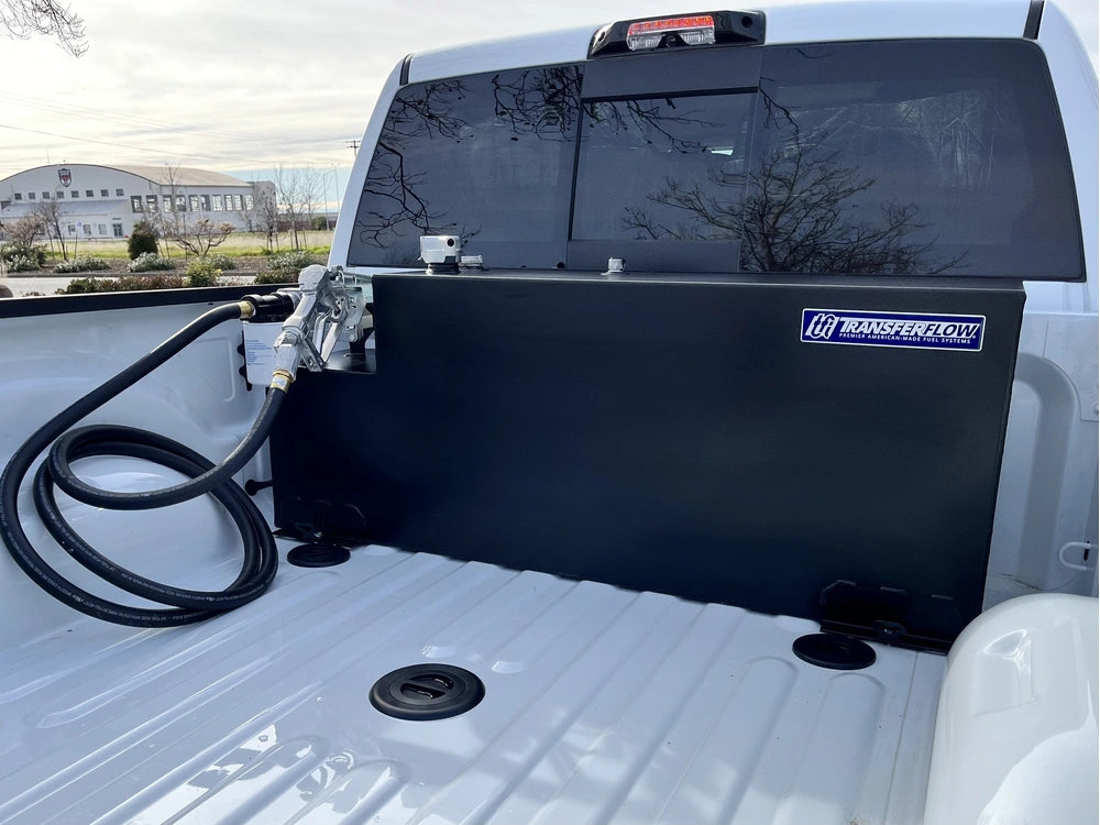 Transfer Flow 50-Gallon Steel Transfer Tank With Pump - 0800109417