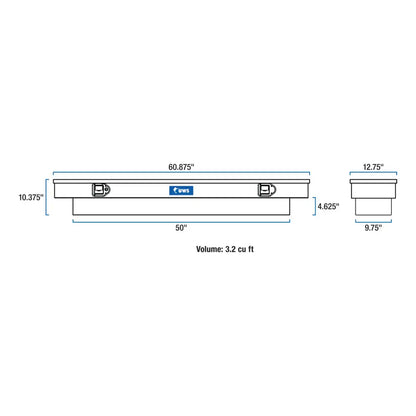UWS Crossover Tool Box - 60-in - Slim Line