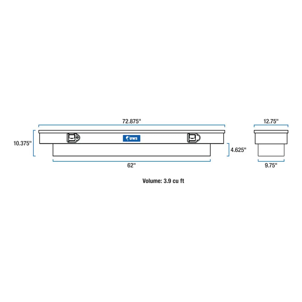 UWS Crossover Tool Box - 72-in - Slim Line