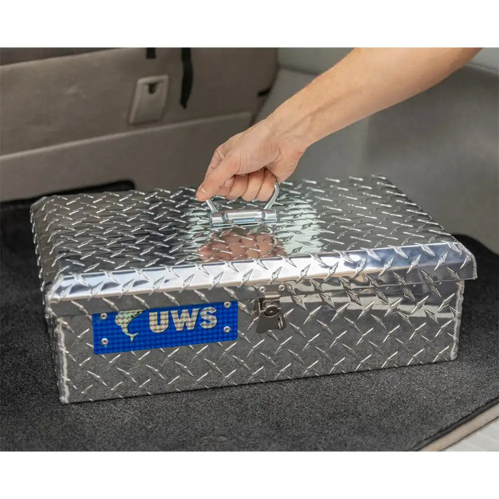UWS Aluminum Tote Box - 20-in x 12-in x 7-in