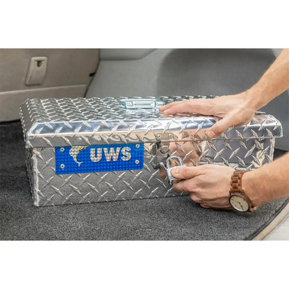 UWS Aluminum Tote Box - 20-in x 12-in x 7-in