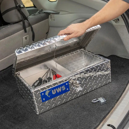 UWS Aluminum Tote Box - 20-in x 12-in x 7-in