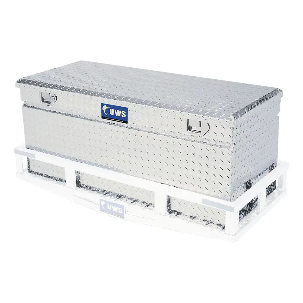 UWS Bright Aluminum 48" Cargo Carrier Utility Chest Box