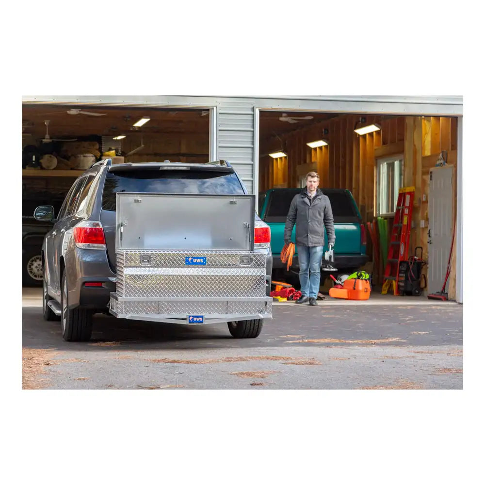 UWS Bright Aluminum 48" Cargo Carrier Utility Chest Box