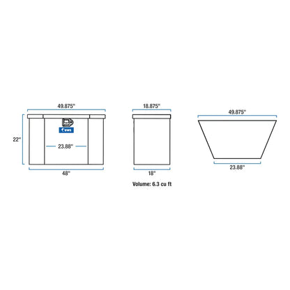 UWS 49" Trailer Tongue Box