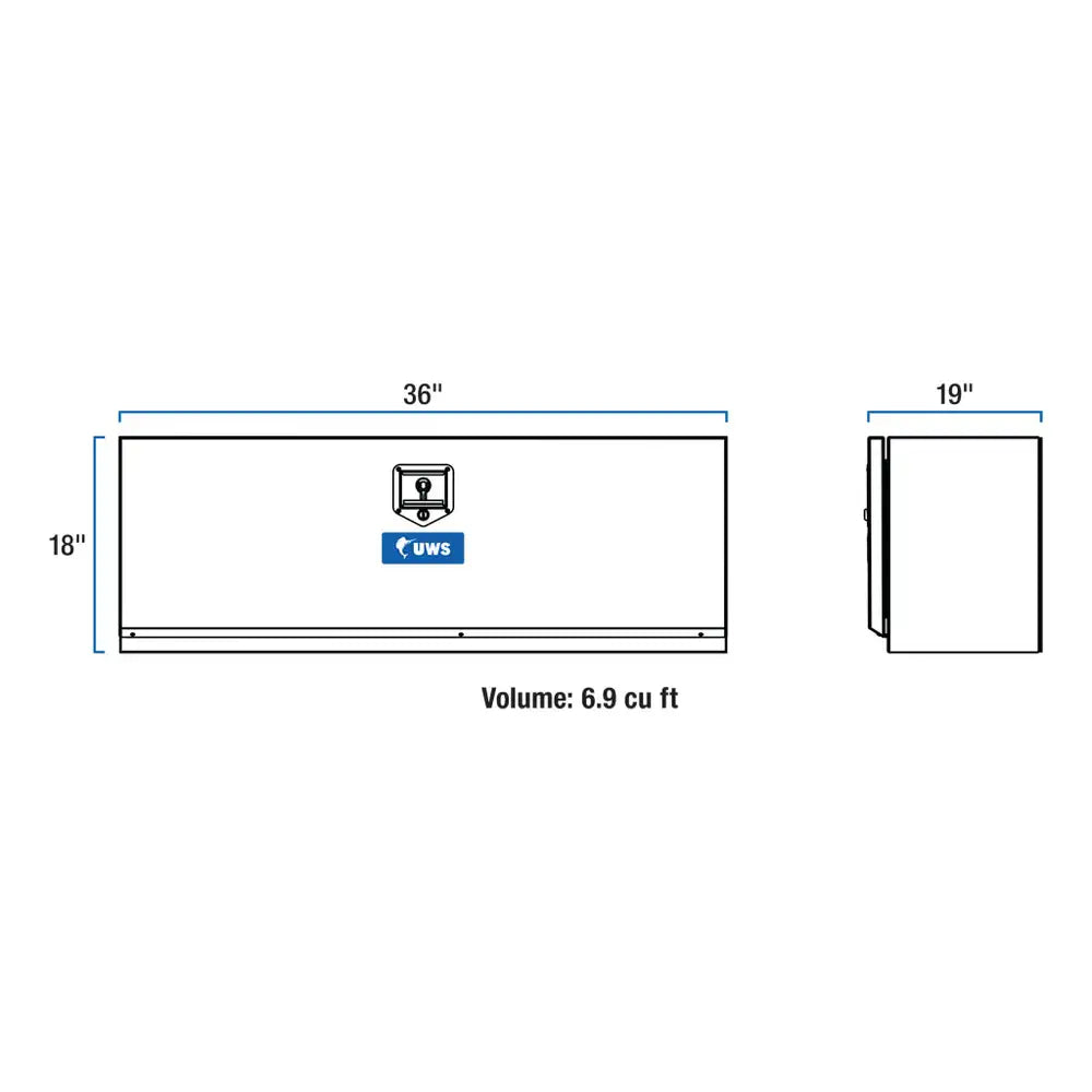 UWS 36" Single-Door Underbody Tool Box