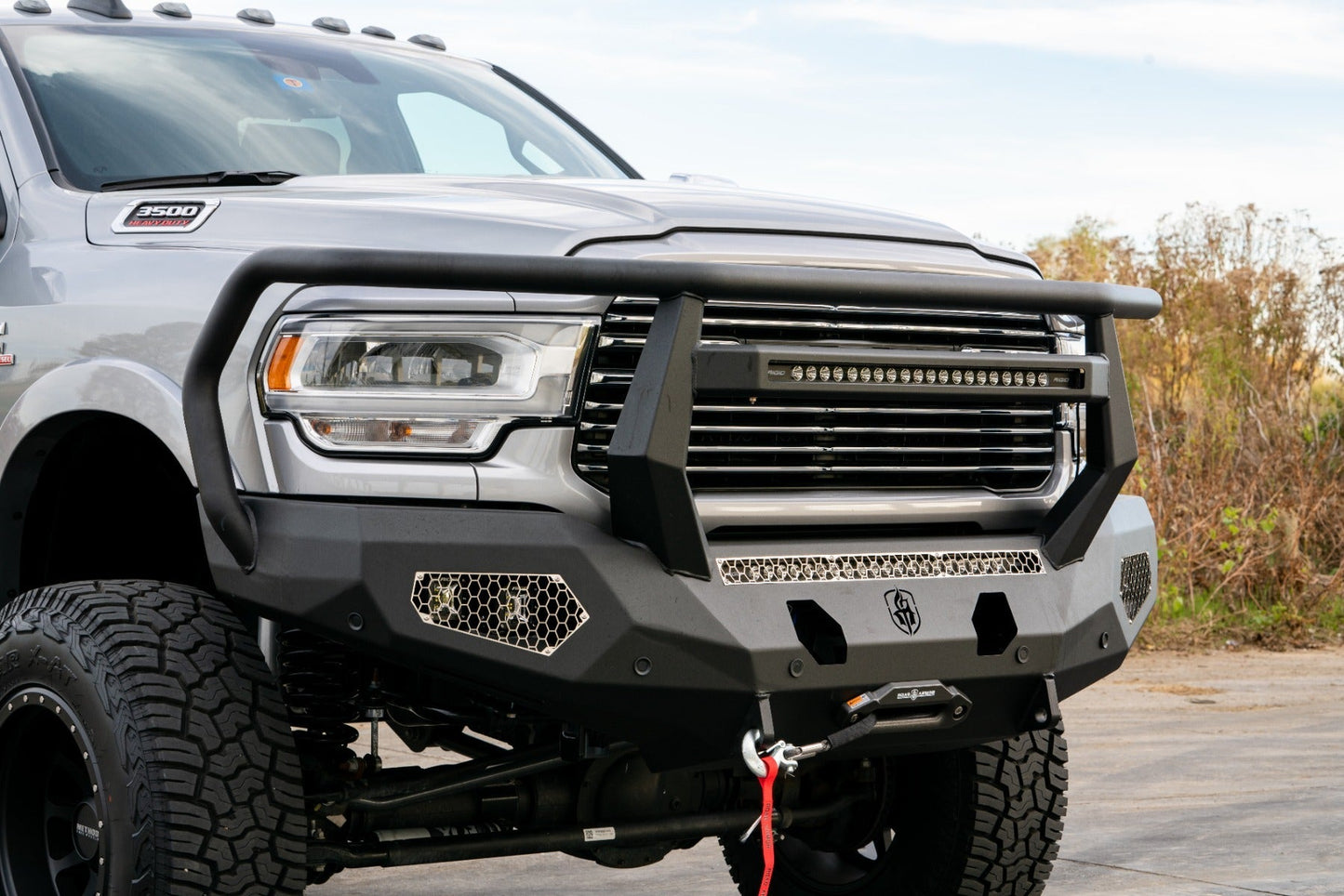 Road Armor Evolution Front Winch Bumper Reaper Guard 2019-2026 RAM 2500 3500 - 4192EF7B