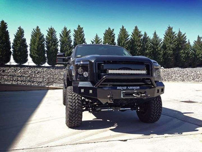 Road Armor Stealth Front Winch Bumper Pre-Runner Guard 2011-2016 Ford F-250 F-350 - 611R4B