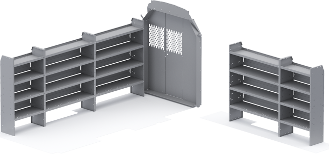 Holman Quick Package Go - Ford Transit  148-in Extended WB High Roof - FFG-TLH