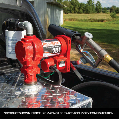 Fill-Rite 15 Gallon Per Minute Fuel Transfer Pump With Nozzle