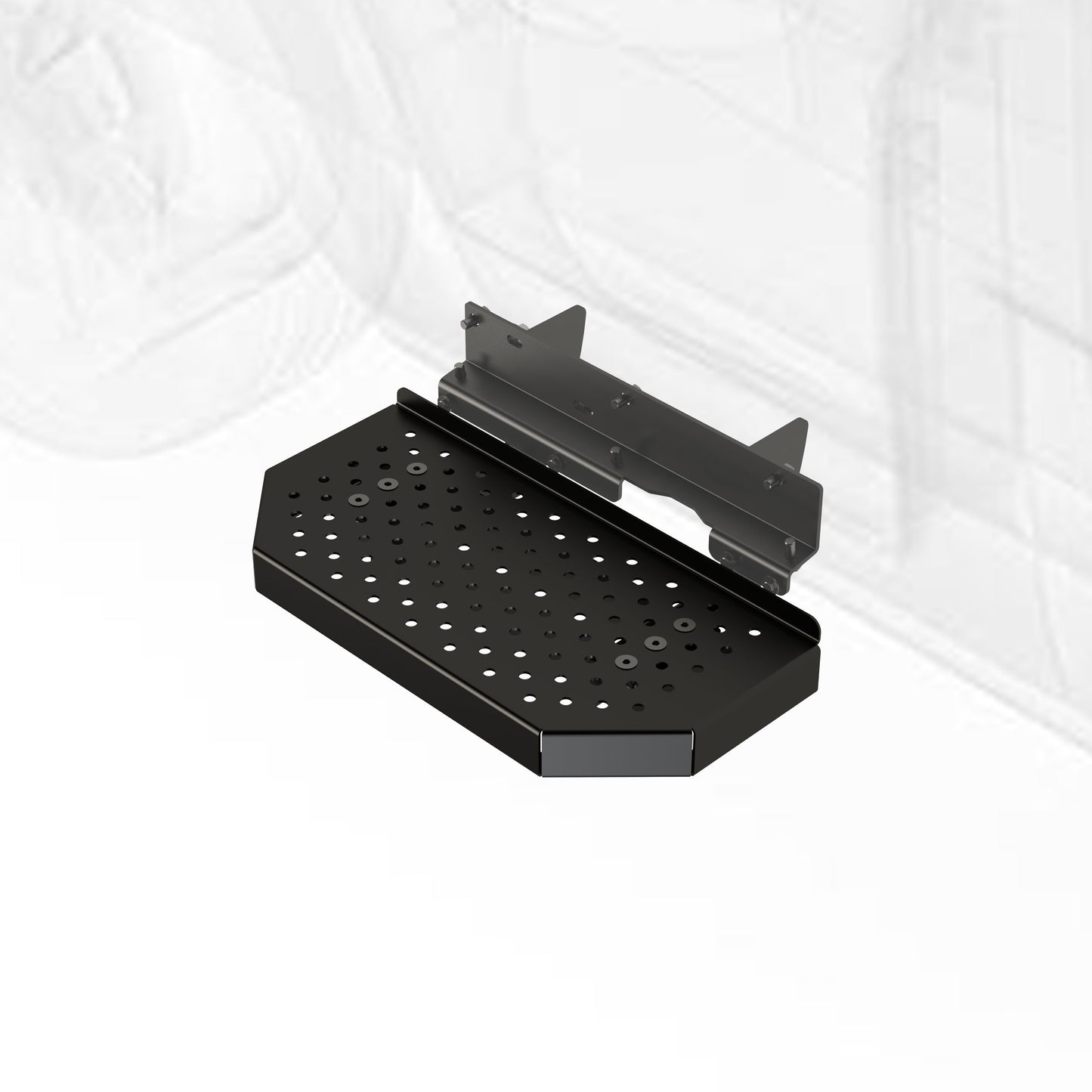 Legend Fixed Step for Ford Transit - Cab Driver Door - FO0414-JL1.DS
