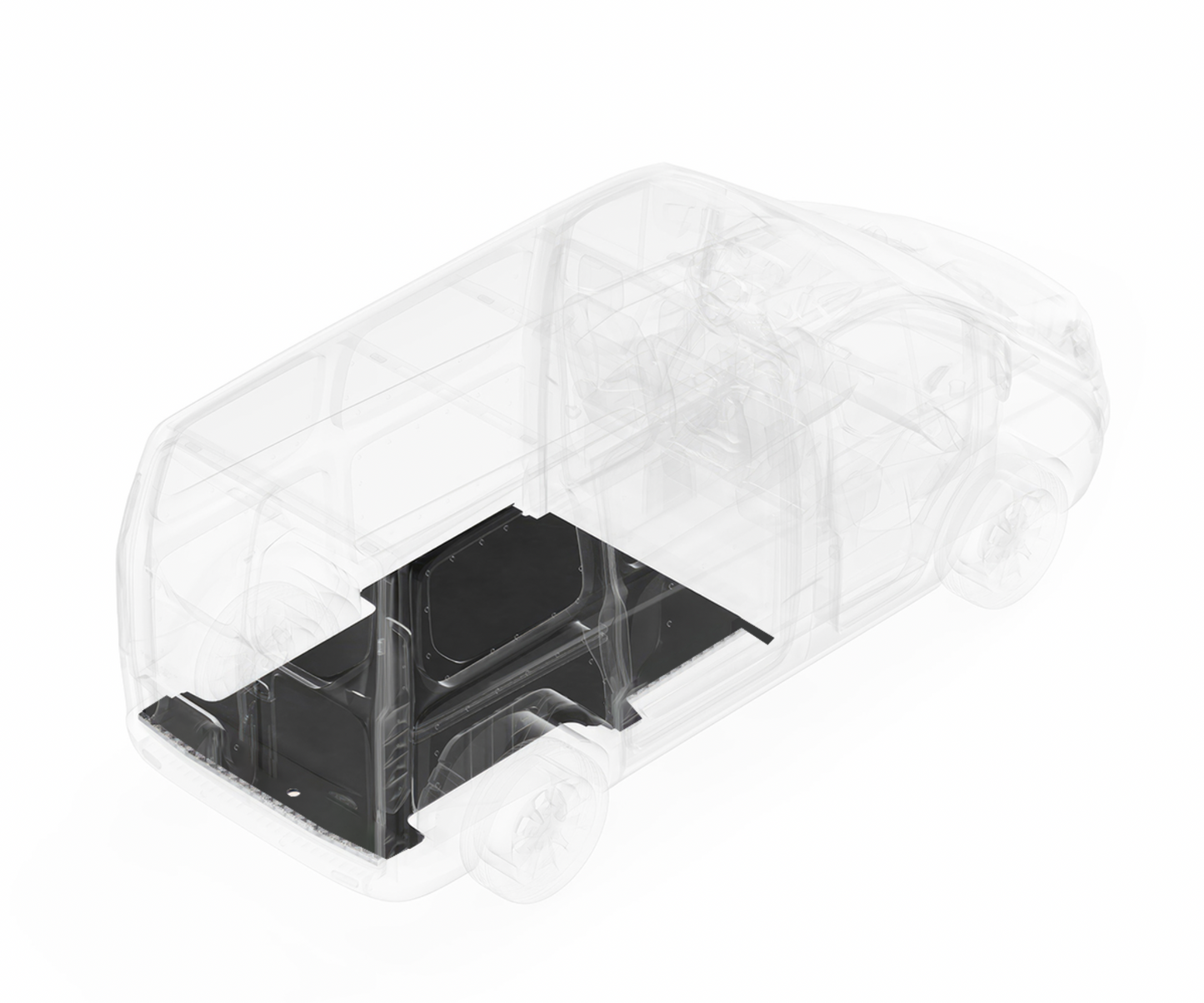 Legend BaseAir Rigid Floor for Ford Transit Cargo Vans