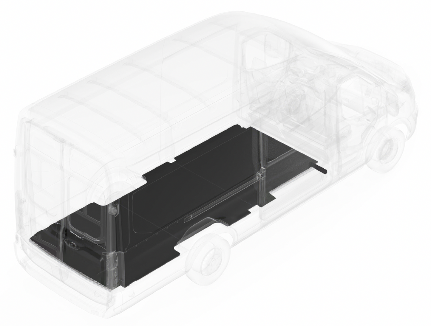 Legend BaseAir Rigid Floor for Ford Transit Cargo Vans