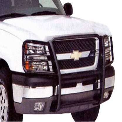 TrailFX Powder Coated Gloss Black Steel with Brush Guard without Skid Plate without Step Plate - 81191