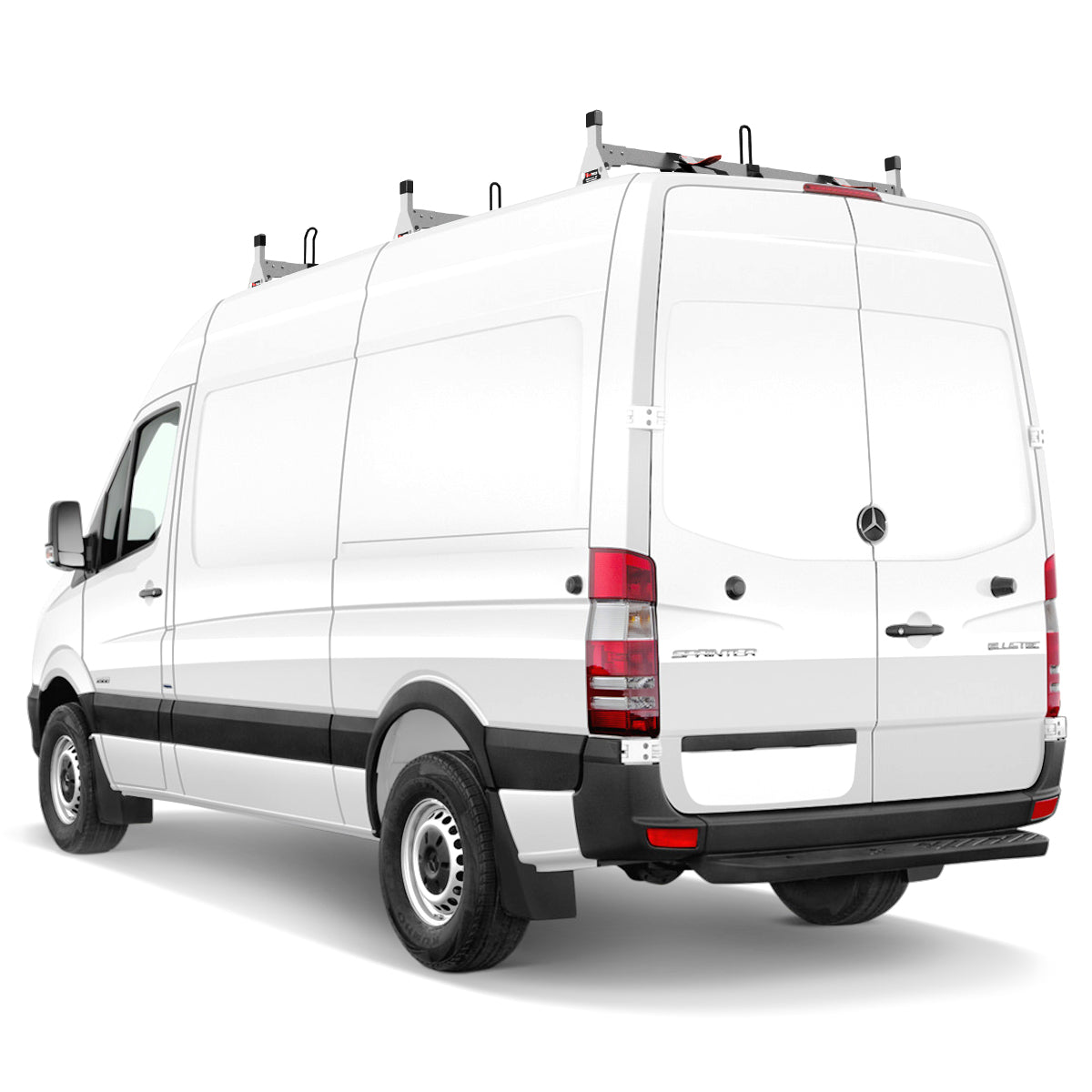 Vantech H1 Ladder Roof Rack For Mercedes-Benz Sprinter - High Roof
