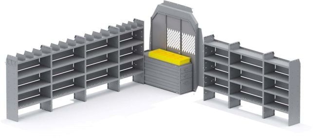 Holman Heavy Duty Drawers Van Package - Mercedes Sprinter High Roof 170-in Extended WB - 52SEH