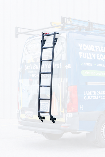 Holman Clamp-On Rear Access Ladder Kit for GMC Savana and Chevy Express Vans