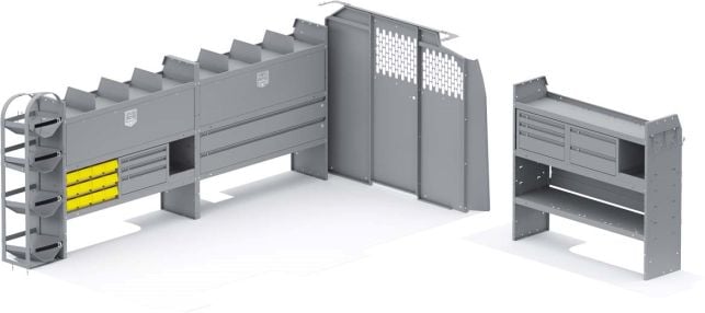 Holman HVAC Van Package - Chevy/GMC Express/Savana 155-in WB - 54GML