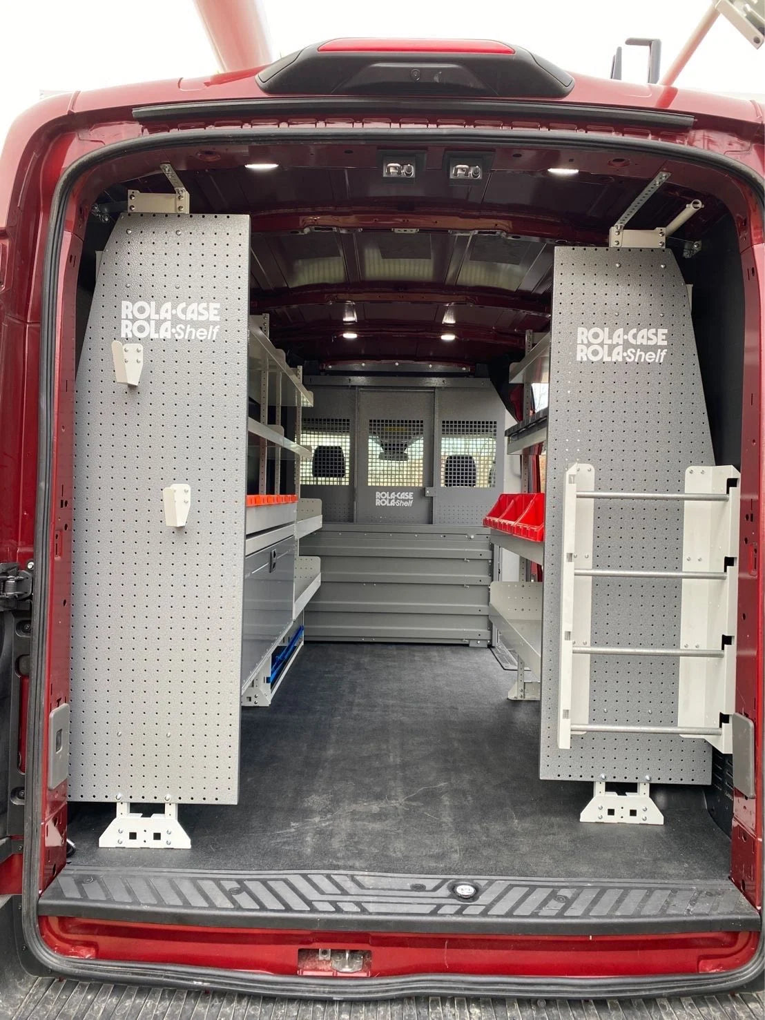 Rola-Case Van Storage Left Hand End Panel Mid/Hi Roof