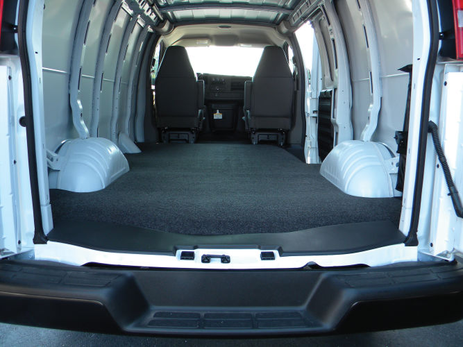 BedRug VanRug Cargo Mat for Chevy/GMC Express/Savana (1996+) - Extended WB