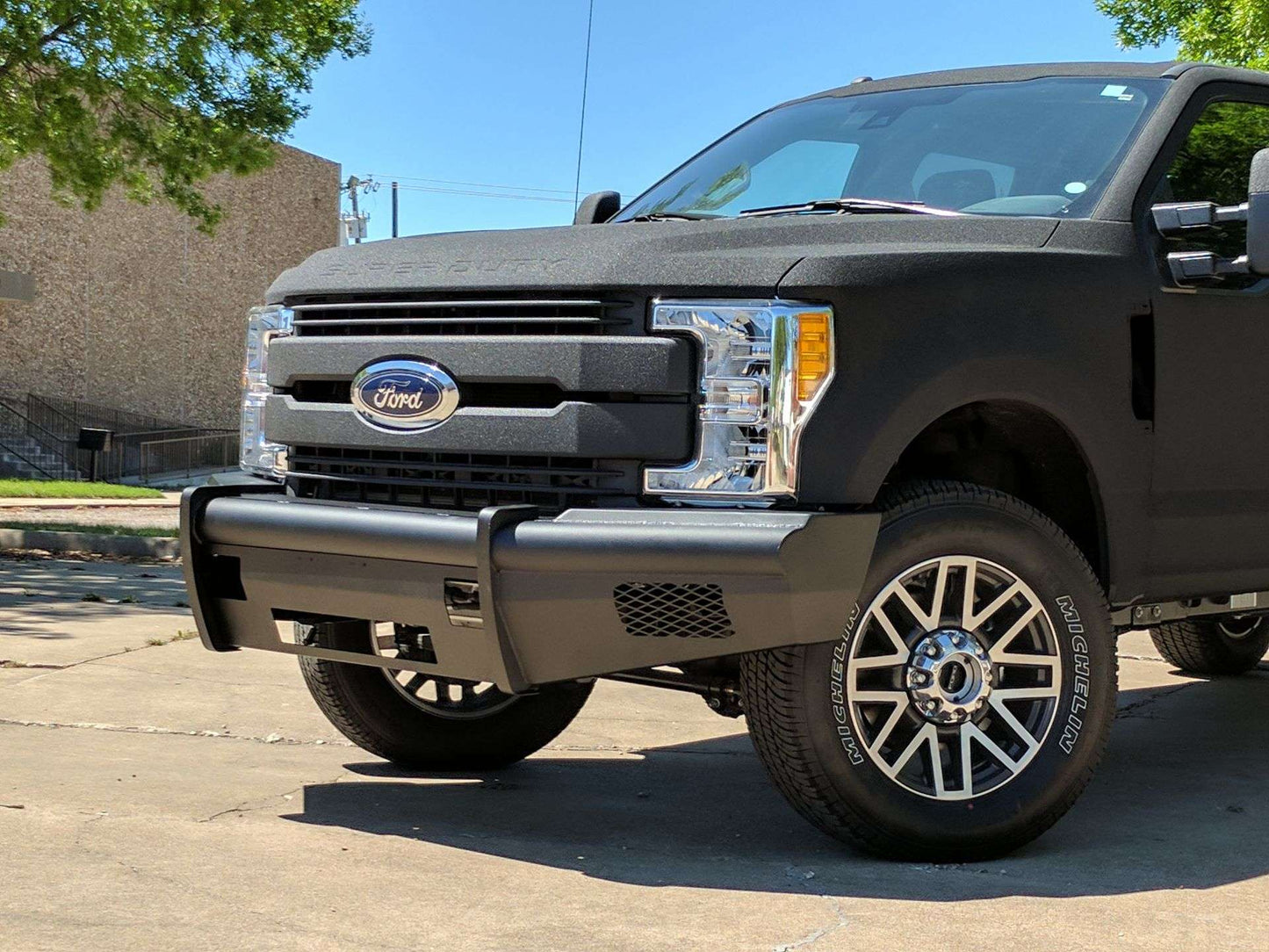 Road Armor Vaquero Front Bumper Accessory Winch Plate 2017-2022 Ford F-250 F-350 F-450 - 617V-WP