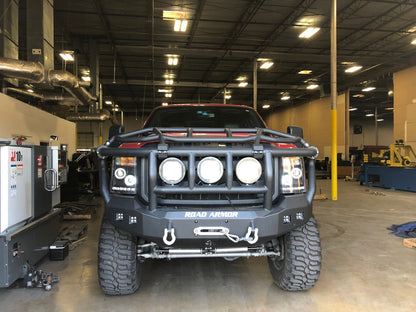 Road Armor Stealth Front Winch Bumper Titan II Guard - Intimidator 2011-2016 Ford F-250 F-350 - 611R3B