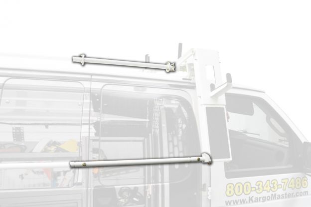 Drop Down Ladder Racks - 24" Extender To Carry Long Heavy Extension Ladders