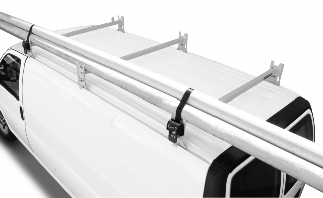 Crossbar Rack Ladder Rack - 2 Bar - Steel - Chevy/GMC Express/Savana