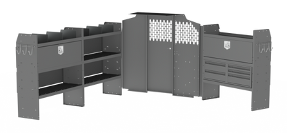 General Service Shelving Package for Nissan NV - Std Roof