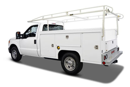 Holman Pro II Heavy-Duty Side Channels - Service Body Std Cab - 8-ft - White