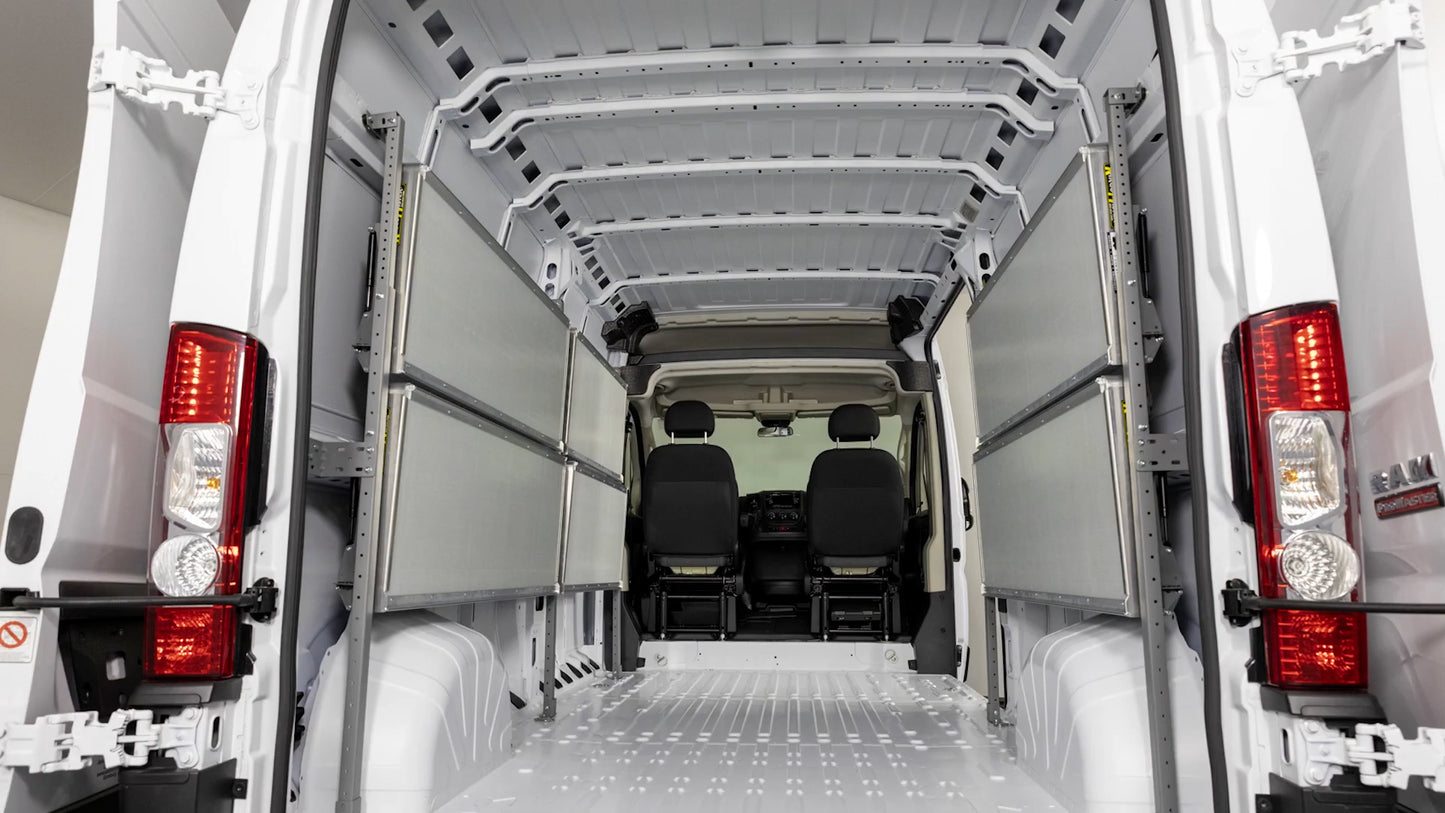 Cargo Van Folding Shelf Kit - 48" W x 20" D