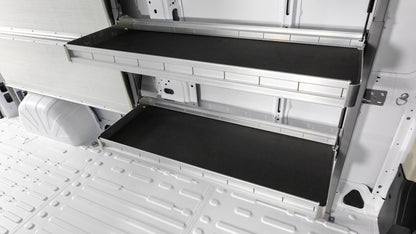 Cargo Van Folding Shelf Kit - 48" W x 20" D