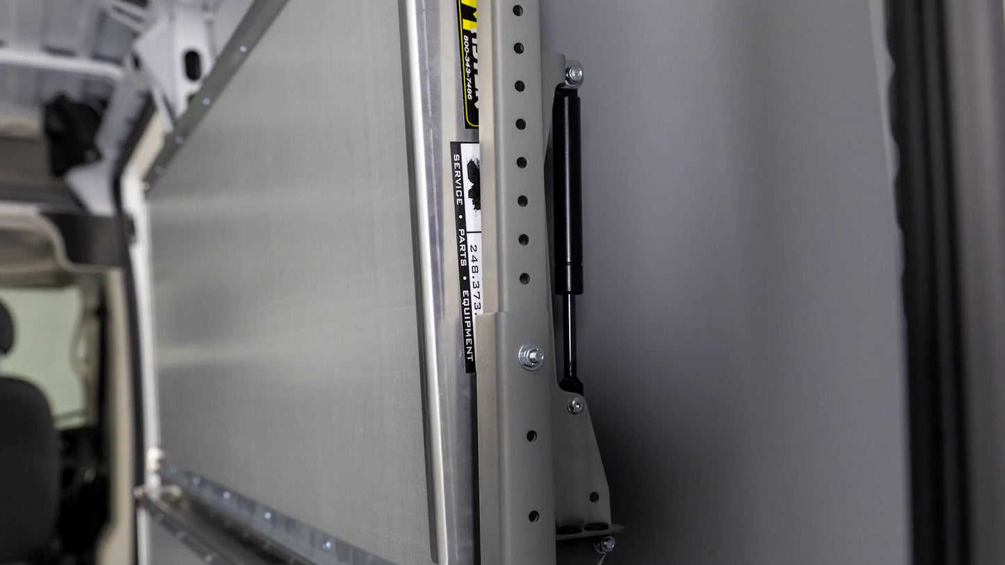 Cargo Van Folding Shelf Kit - 60" W x 20" D