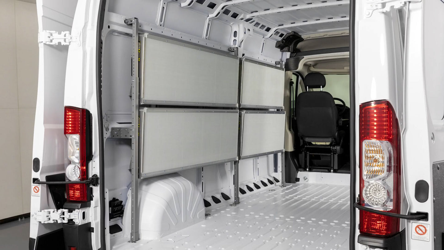 Cargo Van Folding Shelf Kit - 48" W x 20" D