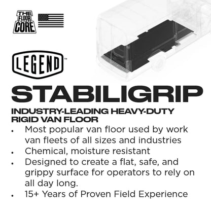 StabiliGrip Rigid Floor Kit for RAM ProMaster City Cargo Vans
