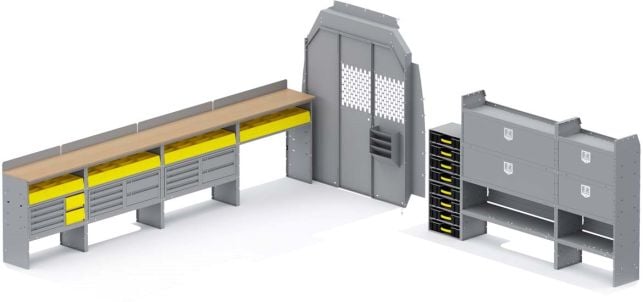 Holman Locksmith Van Package - Mercedes Sprinter High Roof 170-in (Regular) WB - 50SLH